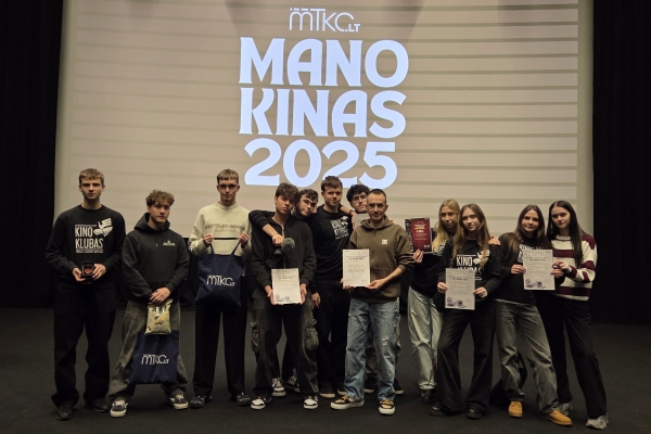 Sėkmė tarptautiniame mokinių filmų festivalyje „My Cinema '25“!